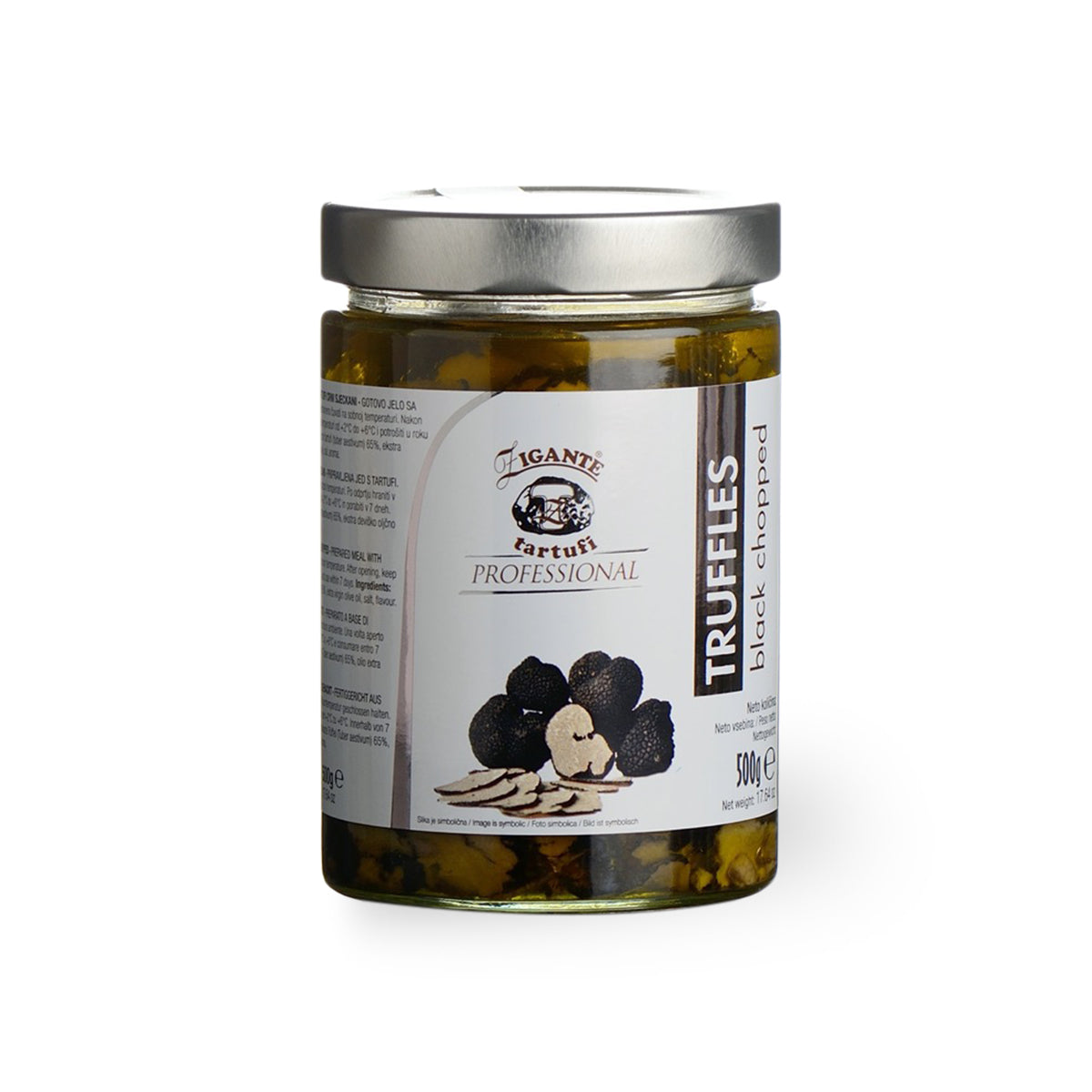 Black Truffles Chopped - 350g - Colosseum Deli