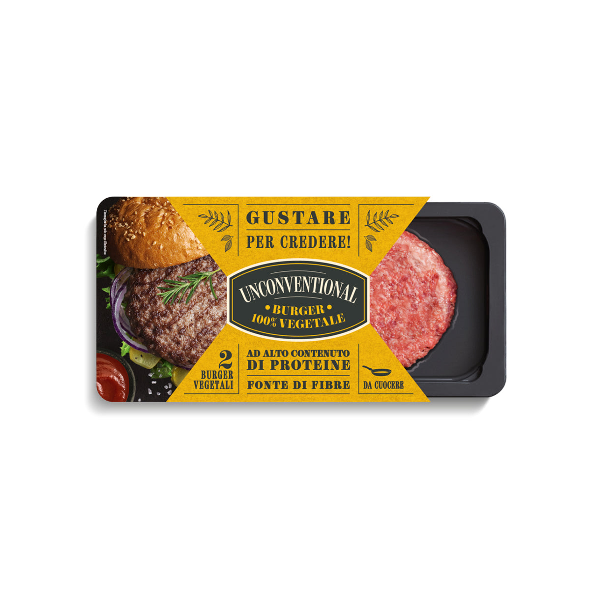 Unconventional Burger Soya - 220g - Colosseum Deli