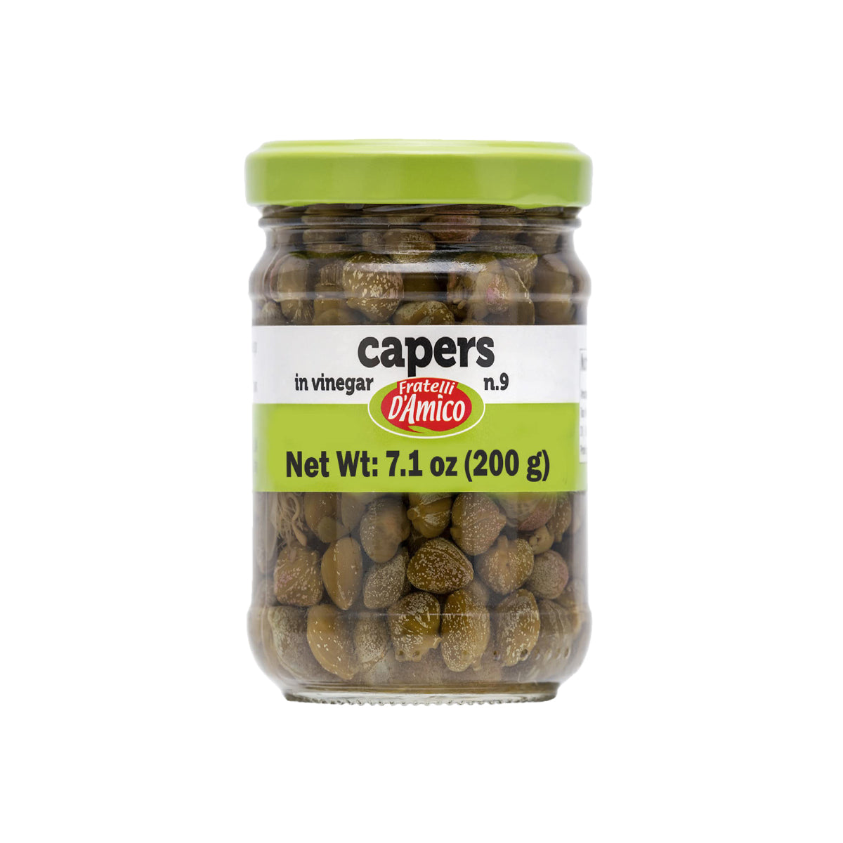 Capers No.9 in Vinegar Pickles - 212g - Colosseum Deli