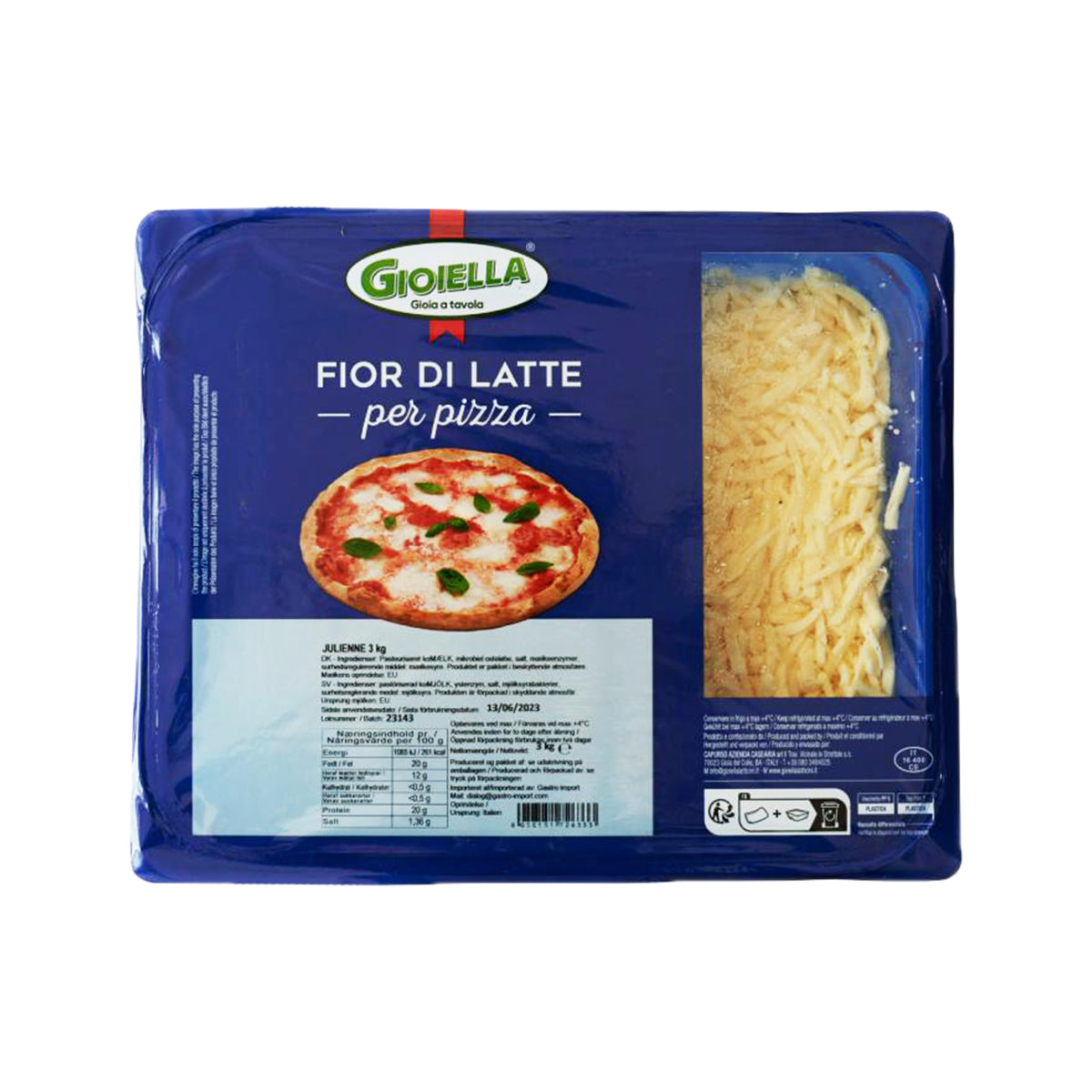 Mozzarella Fior Di Latte - 300g - Colosseum Deli