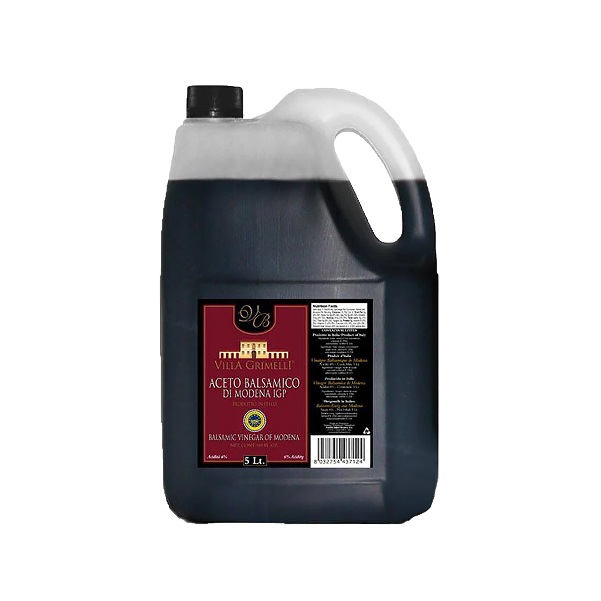 Balsamic Vinegar "White Eagle" (25% Grape Must) - 5000ml - Colosseum Deli
