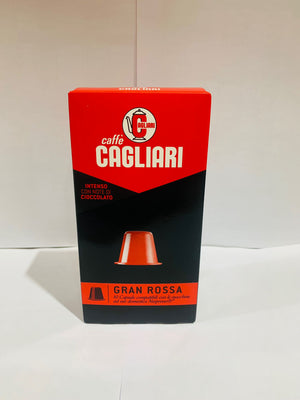 Caffe Cagliari Gran Rossa capsules 6g - Colosseum Deli Home Delivery