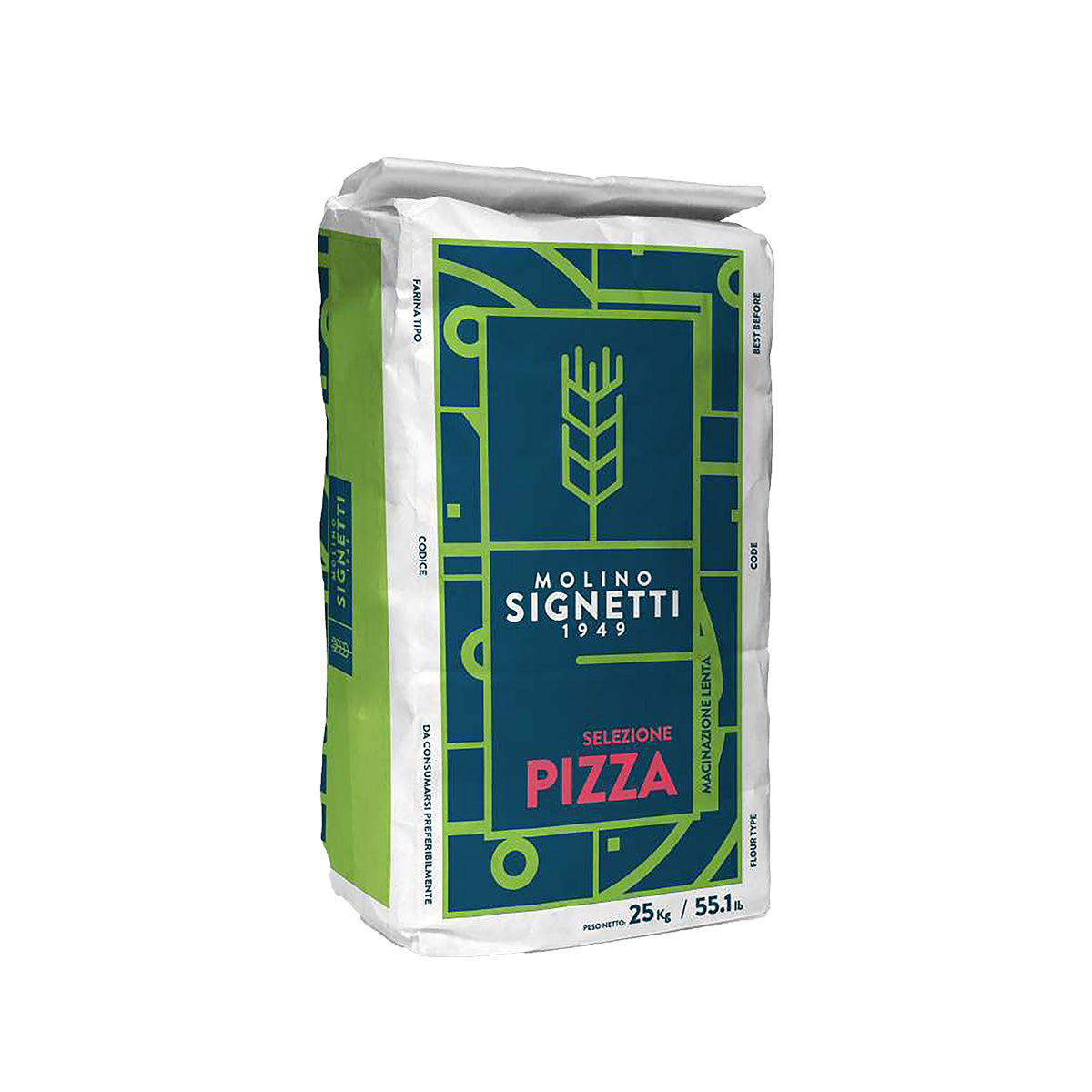 Premium Selezione Pizza Flour - 25Kg - Colosseum Deli