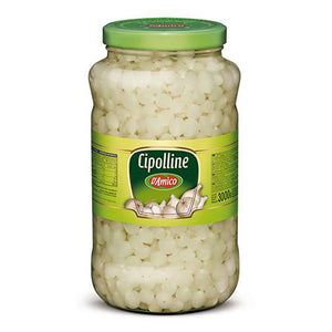 D'Amico Button Onions "Vinegar- Pickled" 3000g - Colosseum Deli Home Delivery