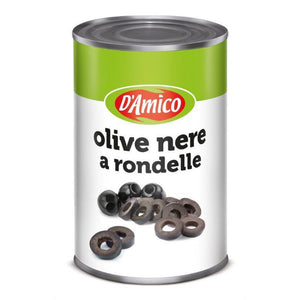 D'Amico Black Olives Rings 4100g - Colosseum Deli Home Delivery