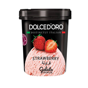 Dolce D'oro Strawberry 500ml - Colosseum Deli Home Delivery
