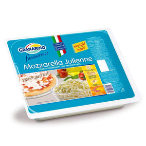 Granarolo Mozzarella Julienne (in strips) 2000g - Colosseum Deli Home Delivery